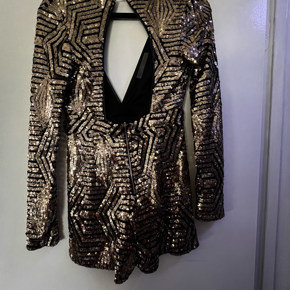 Xtaren Black Gold Jumpsuit